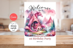 Baby Shower Welcome Sign Template 160 Product Image 1