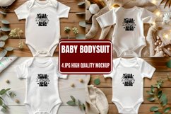 Baby Bodysuit Mockup, Product Image 1