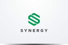 Synergy - Letter S Hexagon Logo Template Product Image 1