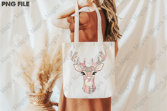 Patchwork Reindeer Bubblegum Christmas Product Image 3