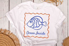 20 Ocean Clipart Bundle, Sea Animals PNG Product Image 3