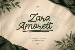 Zara Amorett Font Product Image 1