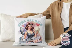 Pin Up Girl Sublimation Design Sarcastic Quote Tshirt PNG Product Image 3