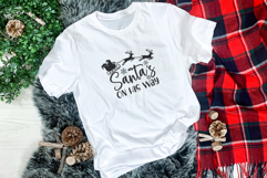 Santa’s On His Way SVG File, Christmas Holiday cut file Product Image 4