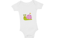 Snail sticker set funny cartoon colorful animals pack Product Image 2