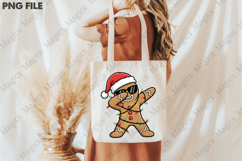 Christmas Gingerbread Man Dabbing PNG Product Image 3