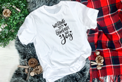 Wishing You Comfort and Joy SVG Cut File, Christmas Holiday Product Image 3