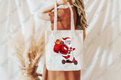 Funny Christmas Png, Santa Claus Riding Product Image 3