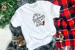 The Stockings Were Hung SVG File, Christmas Holiday cut file Product Image 3