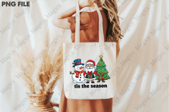Retro Christmas PNG, T-Shirt Design Product Image 3