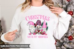 Christmas With My Gnomies |Christmas Sublimation Product Image 3