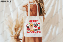 Funny Merry Woofmas PNG, Christmas PNG Product Image 3