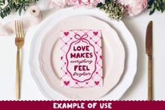 10 Coquette Valentine Frames PNG Bundle Product Image 3