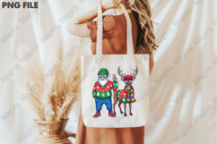 Christmas Santa Reindeer PNG Product Image 3