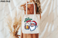 Retro Santa Christmas PNG Sublimation Product Image 3