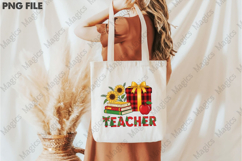 Christmas Teacher Sublimation PNG Product Image 3