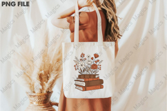 Flower Books Png, Book Png Design Product Image 3