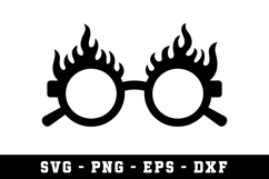 Eye Glasses SVG | SVG Cut files | Cricut Product Image 1