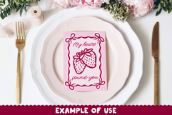 10 Whimsical Valentine Frames PNG Bundle Product Image 3