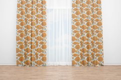 Digital Paper Marigold Flower Seamless Pattern Product Image 3
