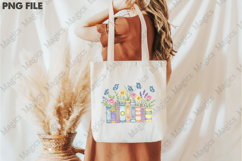 Pastel Book PNG - Cute Floral Reader Clipart Product Image 3