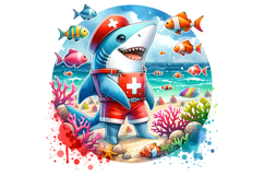 Cute Dolphin Clipart - PNG File Product Image 1