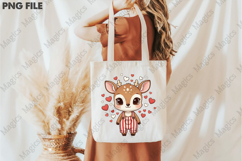 Cute Christmas Reindeer PNG Design Product Image 3