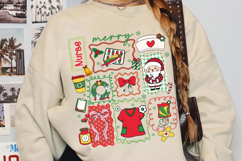 Christmas Nurse Sublimation,Jesus Christmas Png Product Image 4