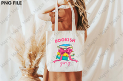 Bookish Girly Coquette Book PNG Flower Product Image 3