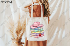 Cowgirl Romance, Pink Western Books PNG Product Image 3