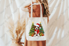 Dog Christmas PNG Sublimation T-shirt Product Image 3