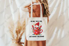 Funny Quote Cute Snowman Christmas PNG Product Image 3