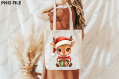 Preppy Christmas Reindeer PNG Product Image 3