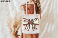Christmas Bow Sublimation PNG Design Product Image 3