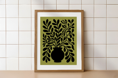 Abstract Flower Wall Art Poster Set, Printable Product Image 5