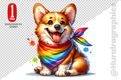 Cute Dog Clipart - PNG File Product Image 2