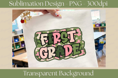 Back To School Grade Level Pink Camo Teacher &amp; Student Shirt Product Image 3
