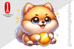 Cute Dog Clipart - PNG File Product Image 2
