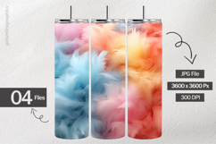 Fluffy Pastel Digital Papers - 04 Variation Product Image 2