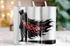 Halloween Grim Reaper Tumbler Wrap | Sublimation | Tumblers Product Image 1