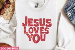 .Jesus loves you PNG, God Is Love Clipart PNG Product Image 2