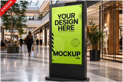 Mall Interior Screen Mockup Product Image 1