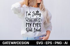 Sarcastic Svg Design Product Image 1