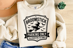Broomstick Parking Only Svg | Halloween Svg | Shirt Svg Product Image 2