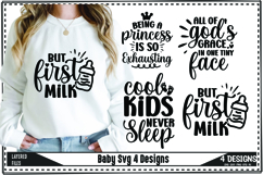Funny Baby Svg, Newborn Svg Designs Product Image 1