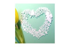 Easter Heart Cutting file SVG DXF FCM Product Image 1