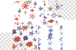 Wax Crayons Winter Sparkle Seamless Patterns Product Image 2