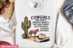 Cowgirls Are God&#039;s Wildest Angels, They Have Cowboy Hats for Product Image 2