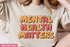 Mental Health Matters PNG, Mental Health Sublimation PNG Product Image 2