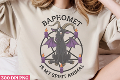 Baphomet Is My Spirit Animal PNG, Cute Baphomet Sublimation Product Image 1